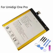 High Quality UMI Original Battery For Umidigi One Pro 3550mAh Phone Bateria + Tools