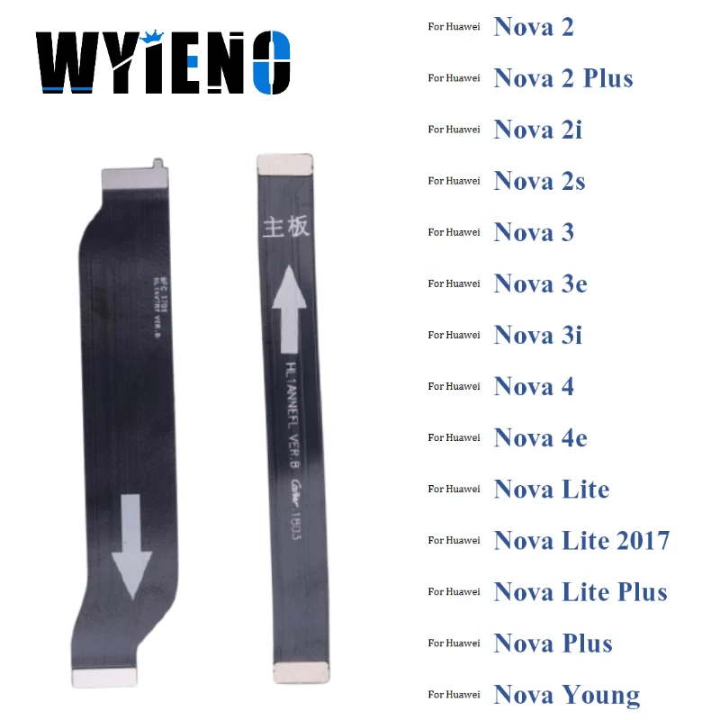 Материнская плата ЖК-дисплей разъем гибкий кабель лента для Huawei Nova 2 2i 2s 3 3E 3i 4 4e 5 5i