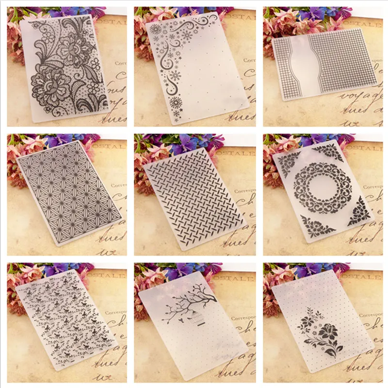 Жилая клетка для птиц тиснение цветов папка трафареты DIY скрапбукинга