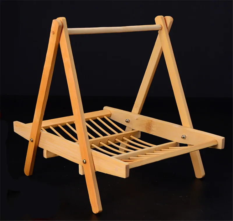 Бамбуковая бамбуковая деревянная стойка для мяса тарелка из баранины прохладные