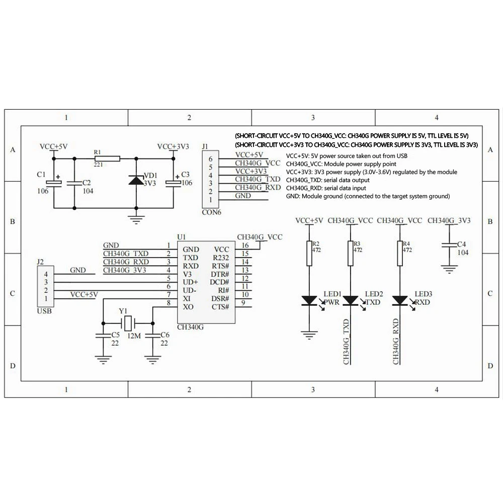 Модуль мигающей платы CH340G с USB на TTL STC микроконтроллер линия загрузки Zhongjiu