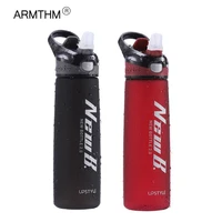 750600ml whey protein powder shaker sport bottle for water bottles with straw outdoor travel portable drinkware plastic tritan