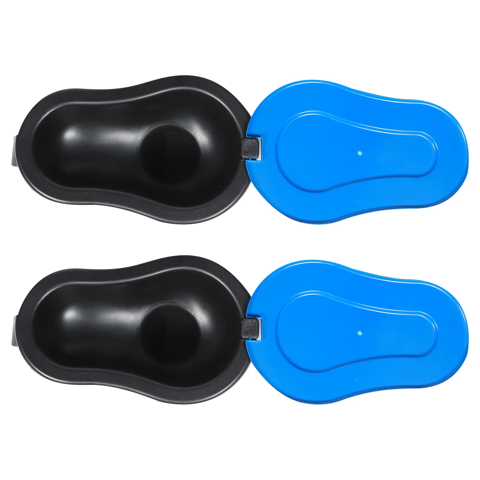 

2pcs Temporary Toilets Plastic Toilets Squatting Pans for Outdoor Worker