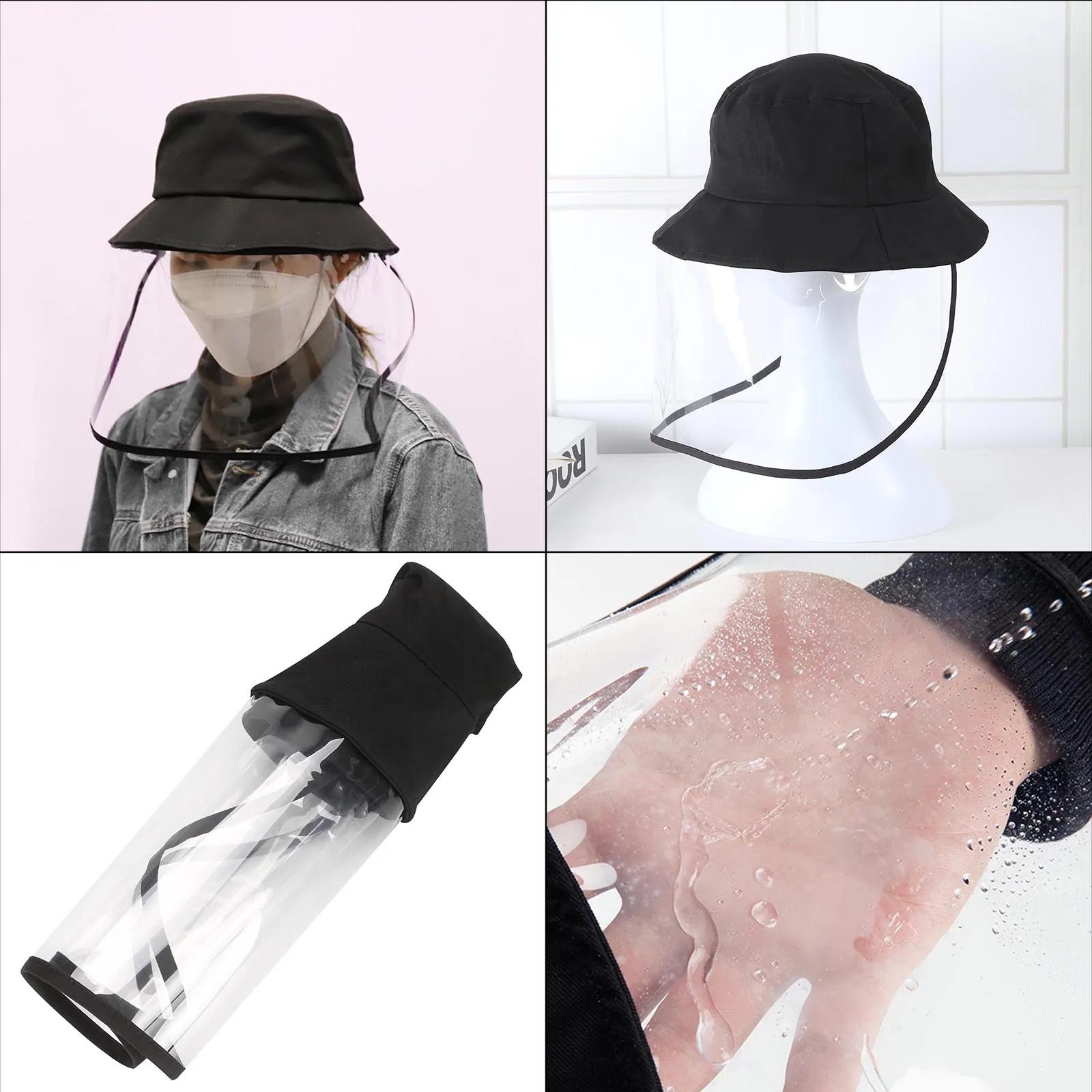 Многофункциональная защитная крышка шапка-слюна Пыленепроницаемая