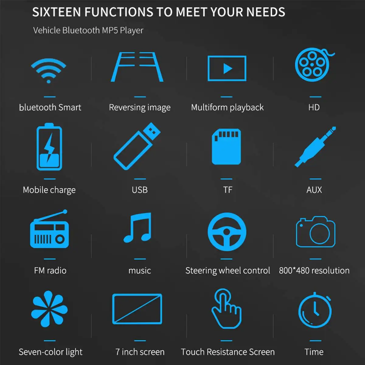 7 &quotHD 2 din Android 8 1 IOS автомобильный мультимедийный плеер Автомобильный регистратор