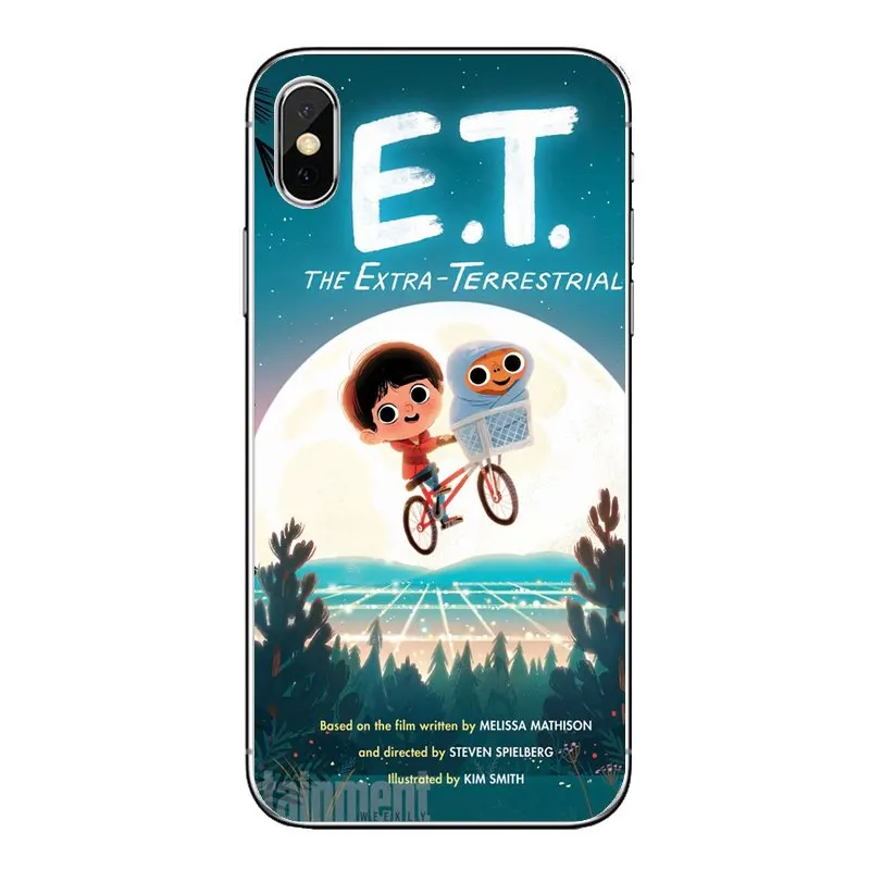 Transparent Soft Cases Covers E.T. The Extra-Terrestrial For iPod Touch iPhone 4 4S 5 5S 5C SE 6 6S 7 8 X XR XS Plus MAX |