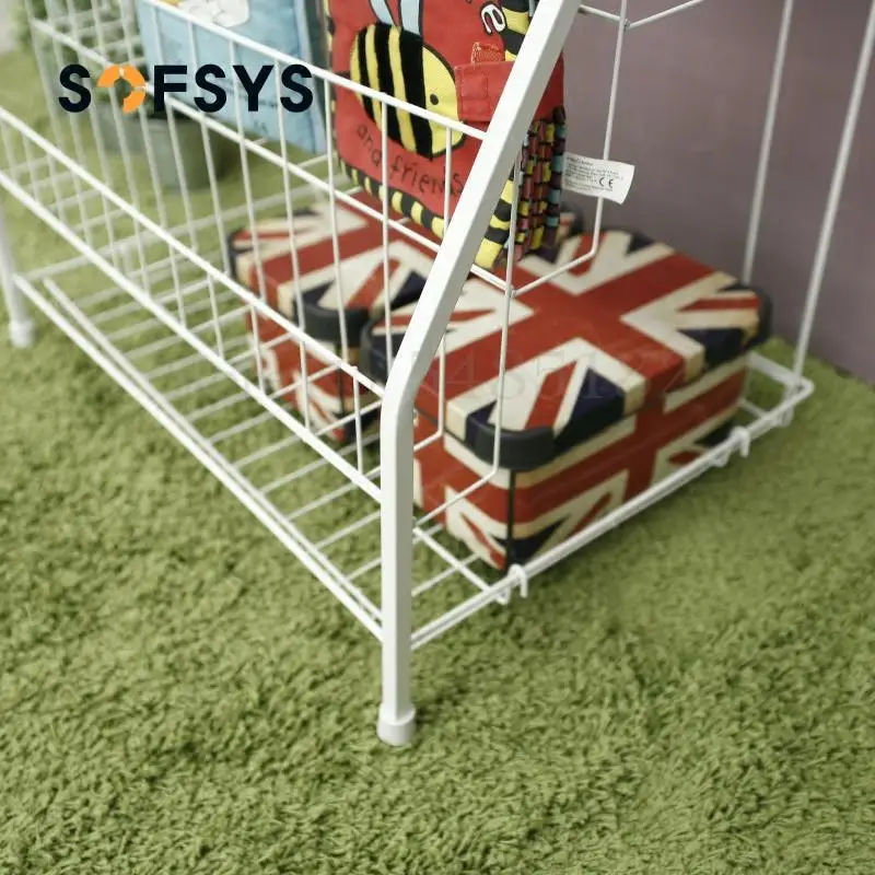 Детская книжная полка железный стеллаж для журналов Раскрашивание книг газетная