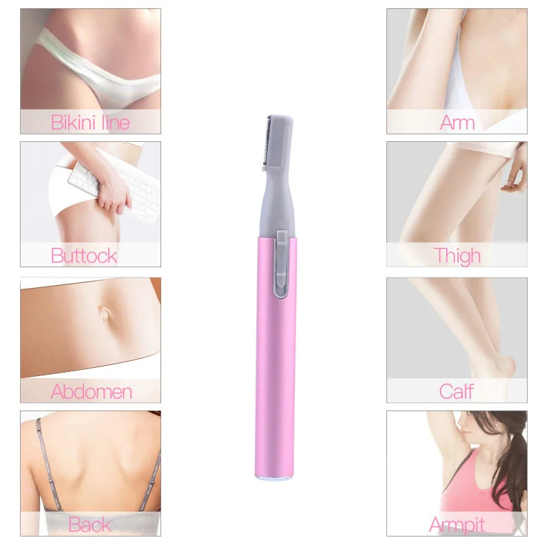 Kemei электроэпилятор для женщин удаление волос лица Женский бритвенный бритва