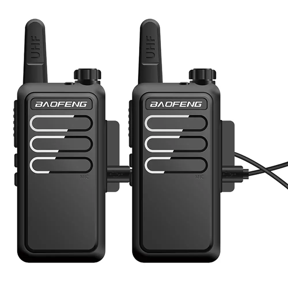 2 шт Baofeng BF C9 мини иди и болтай Walkie Talkie “иди набор Портативный радио УВЧ USB зарядки