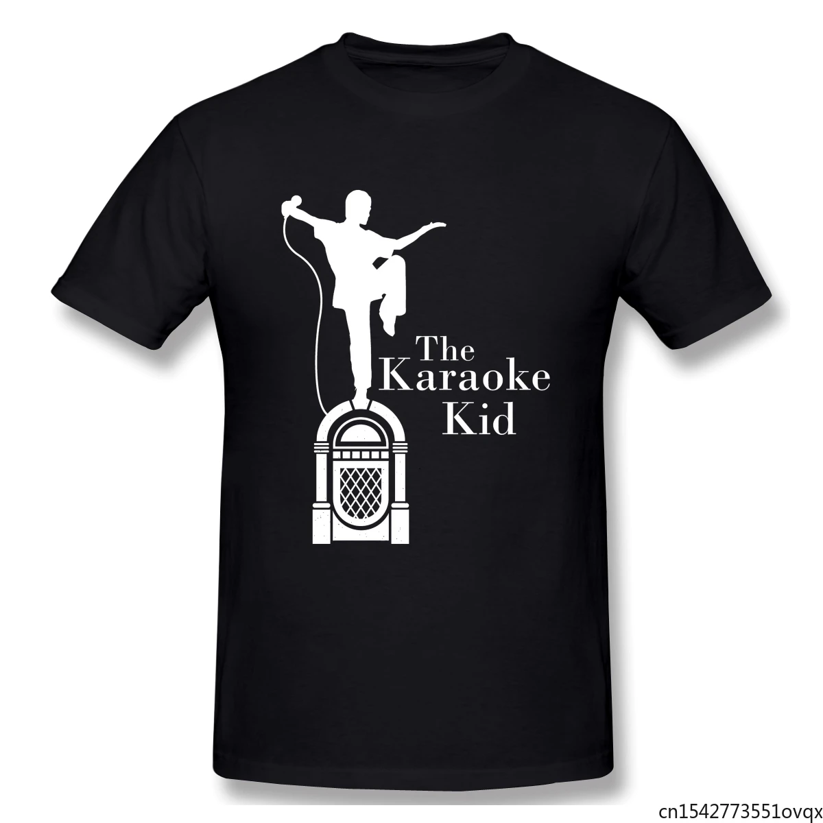 

The Karaoke Kid Microphone Mic Singing Music Men's and Women's Same Style Fashion Trend Tshirt Four Seasons Casual