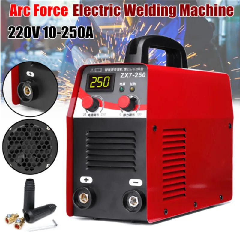 250A 110 250V Компактный мини MMA сварочный аппарат дуга инвертора аппарат|Сварочные