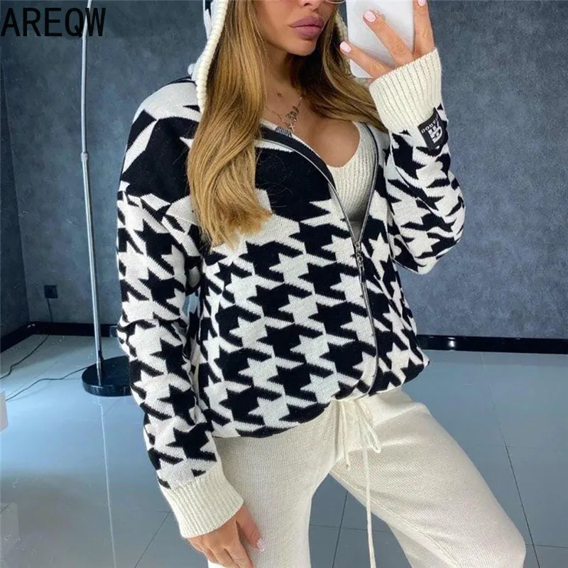 Женский Повседневный костюм из двух предметов черный спортивный с капюшоном