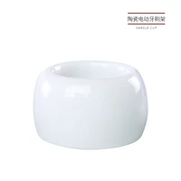 japanese ceramic electric toothbrush holder pure white porcelain creative bathroom products free shipping