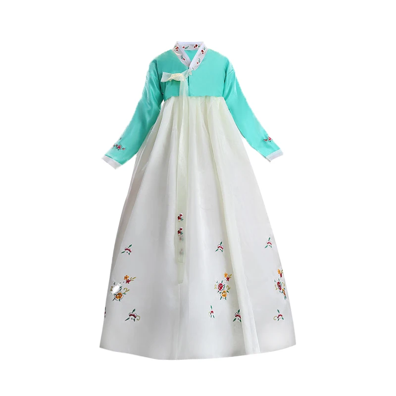 Винтажная традиционная корейская одежда Hanbok женская для взрослых корейские