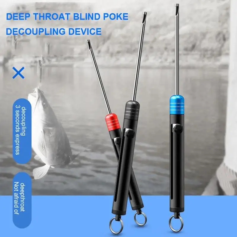 Новый стальной инструмент для удаления рыболовных крючков безопасный удалитель