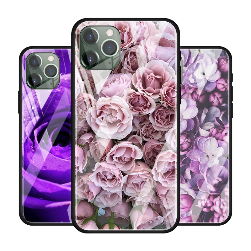 Чехол из закаленного стекла для Apple iPhone 12 Pro Max Mini 11 XS X XR 6S 6 7 8 Plus | Мобильные