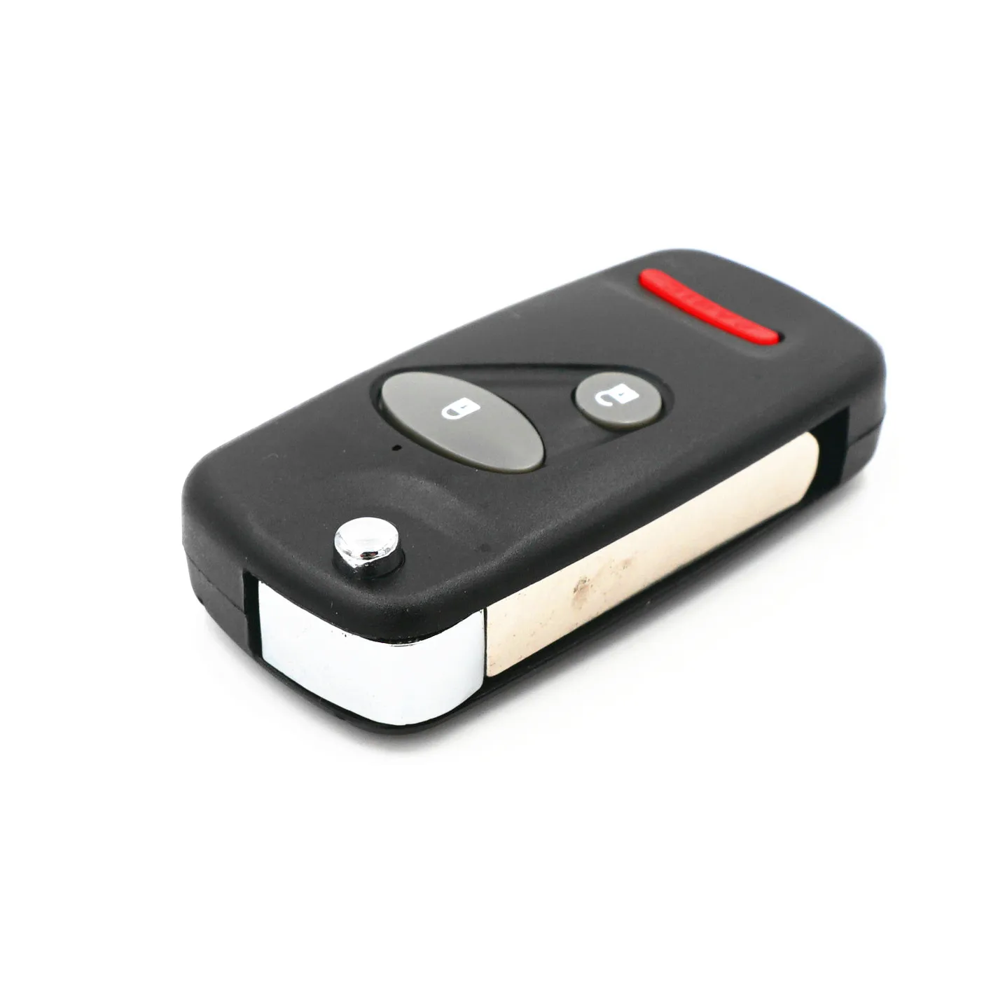 WFMJ 3 кнопки откидной дистанционный необработанный смарт-ключ чехол для Honda Accord Civic