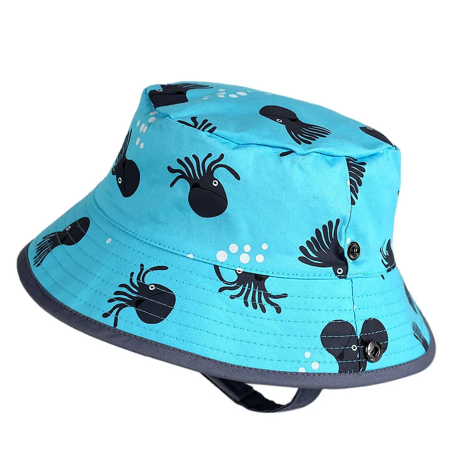Шляпа для маленьких мальчиков и девочек летняя детская Панама рыбалки