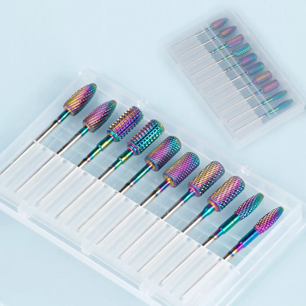 Фреза для маникюрного набора 10 шт. фрезы ногтей электрической дрели маникюра