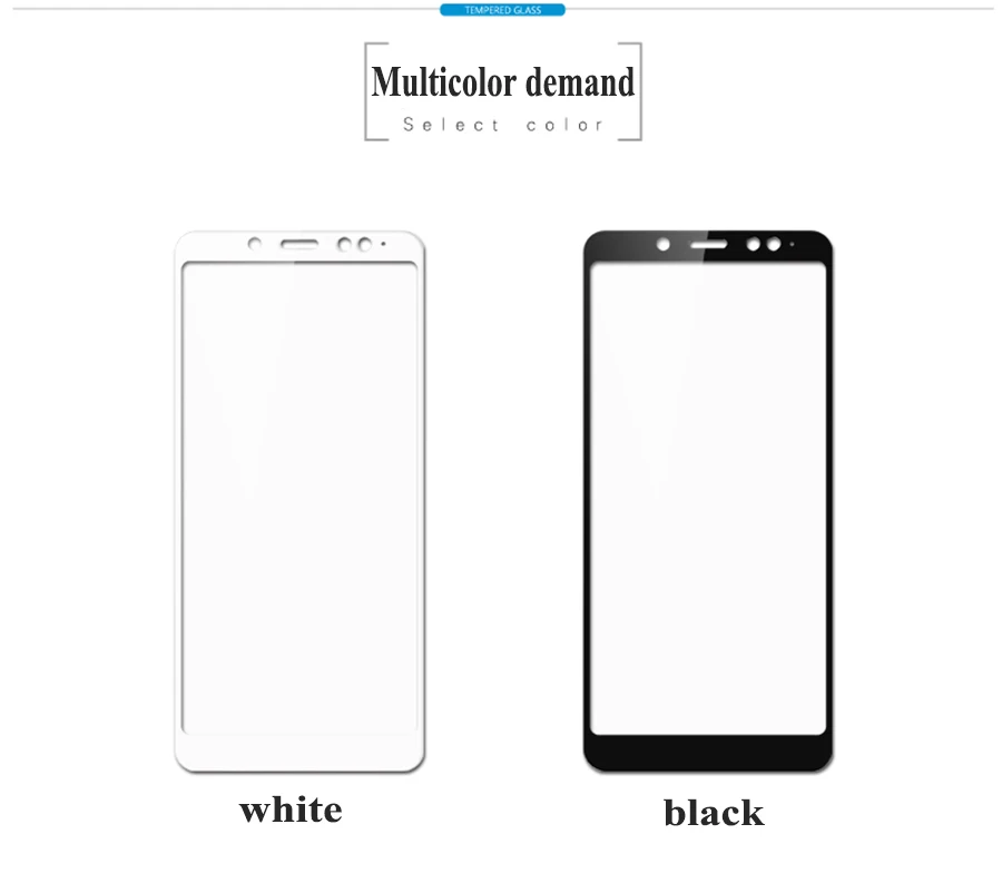 300D полное покрытие из закаленного стекла для Xiaomi Redmi Note 7 5 8 Pro Защита экрана для Redmi 5 Plus 5A 7A Защитная стеклянная пленка