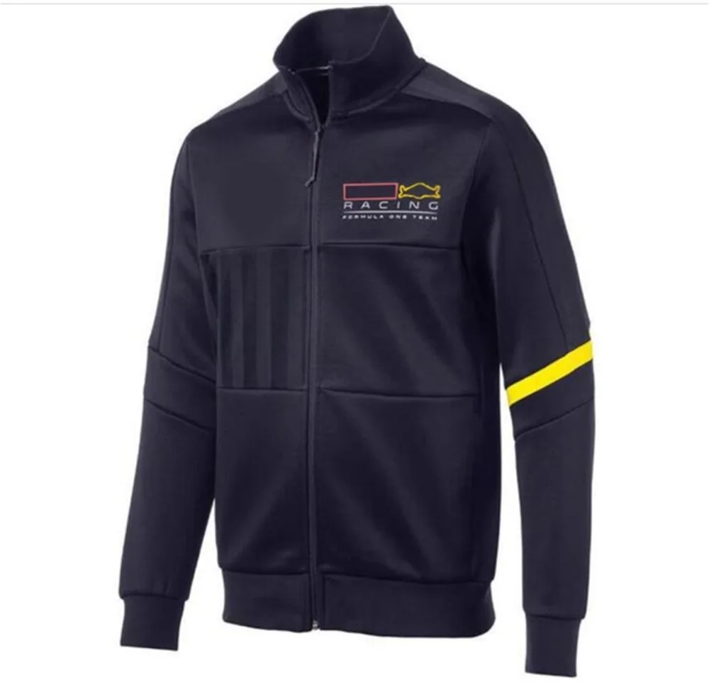 

F1 Team Racing Suit 2021 Long Sleeve Casual Zip Sweatshirt Formula One Fan Shirt The same racing suit can be customized