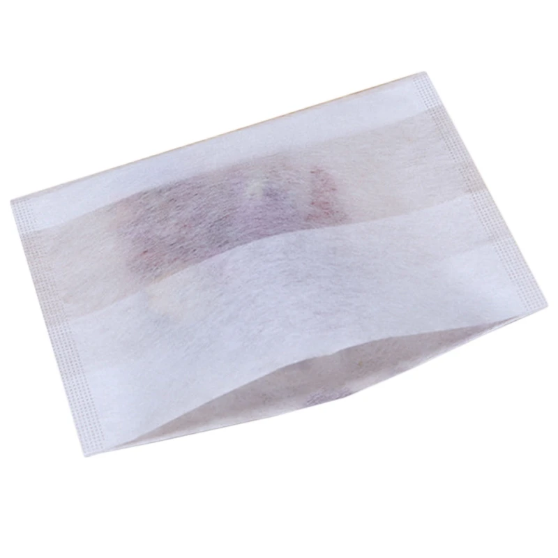 500 шт./экологически чистый складной чайный пакетик из натурального кукурузного