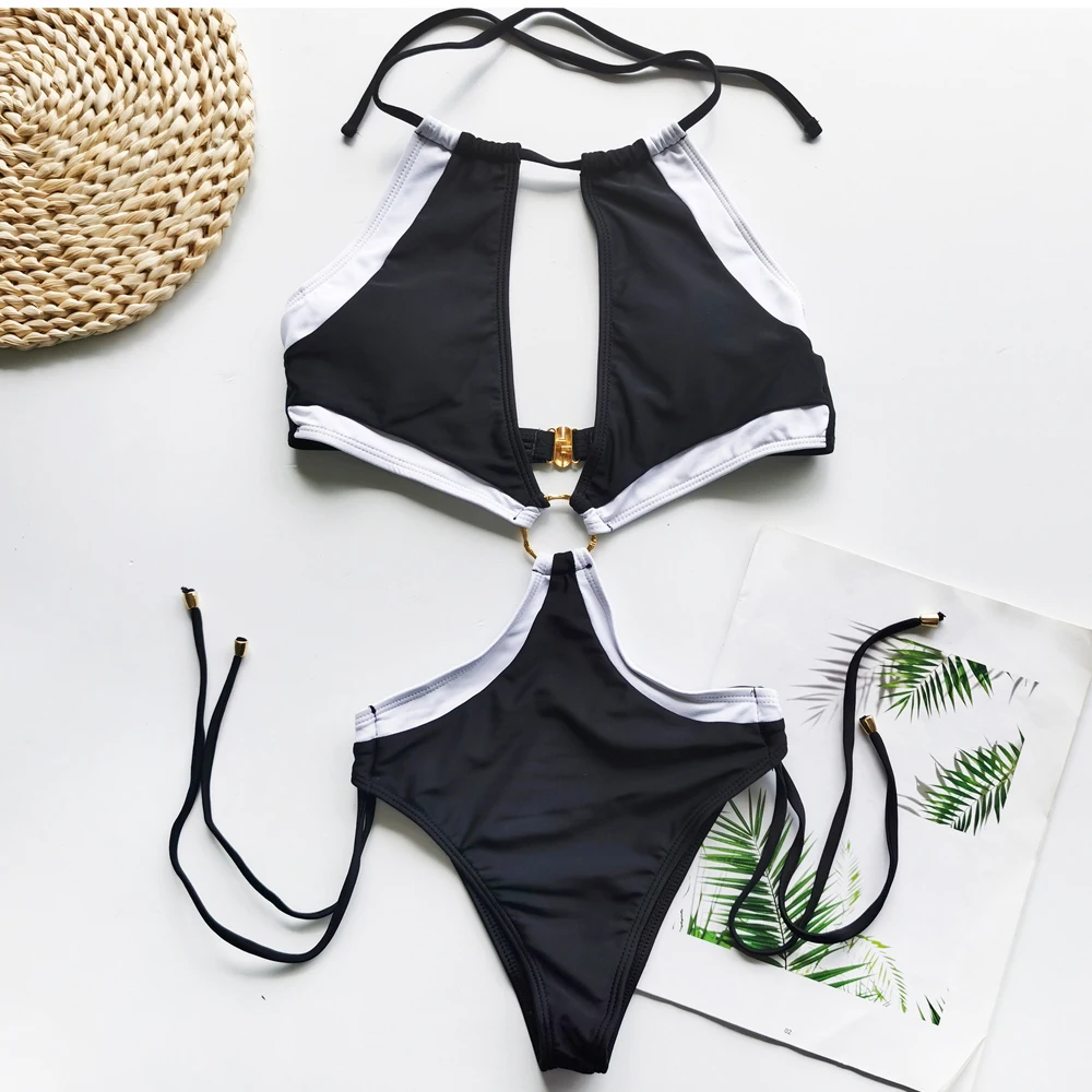 Купальник Vigorashely с вырезами женский сексуальный цельный купальник Женский