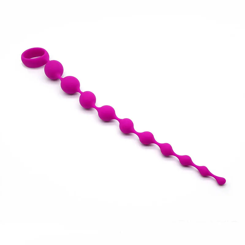 Мягкие Силиконовые анальные шарики Анальная пробка секс игрушки для пар