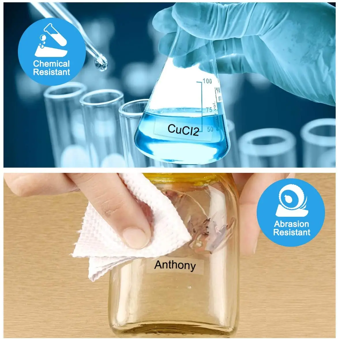 Unistar 3 шт. лента для этикеток Letratag 12 мм совместима с принтера Dymo A16952 черная на