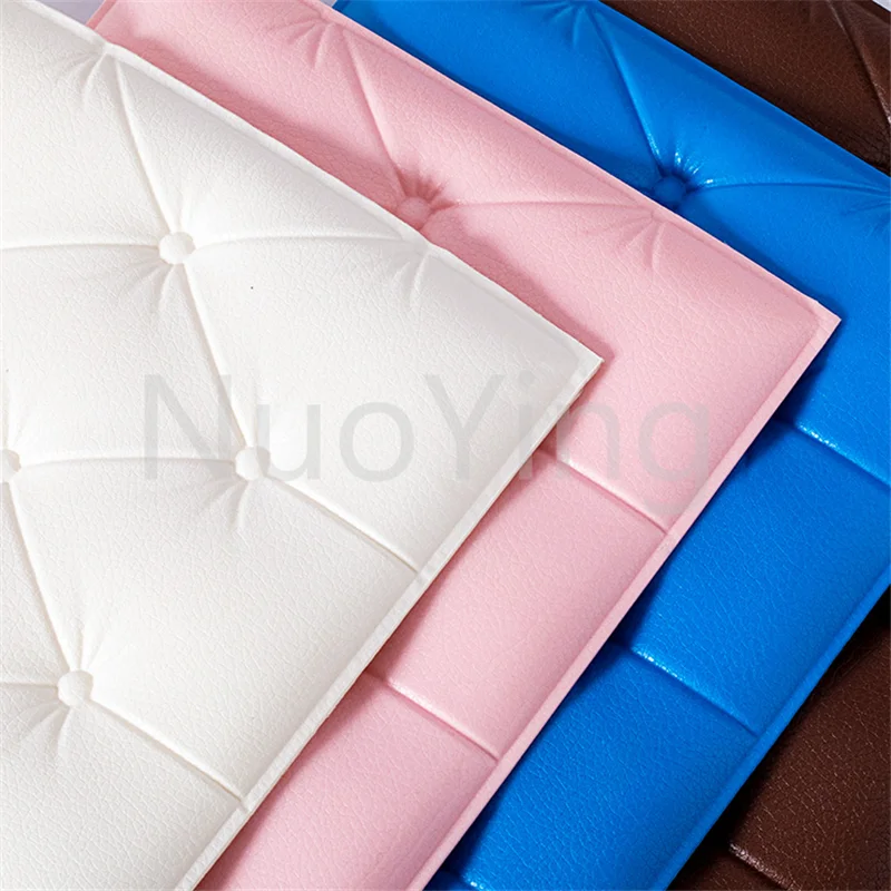 

Anti-collision foam wallpaper bedside stickers baby self-adhesive soft package children's room 3d stereo wall stickers wall