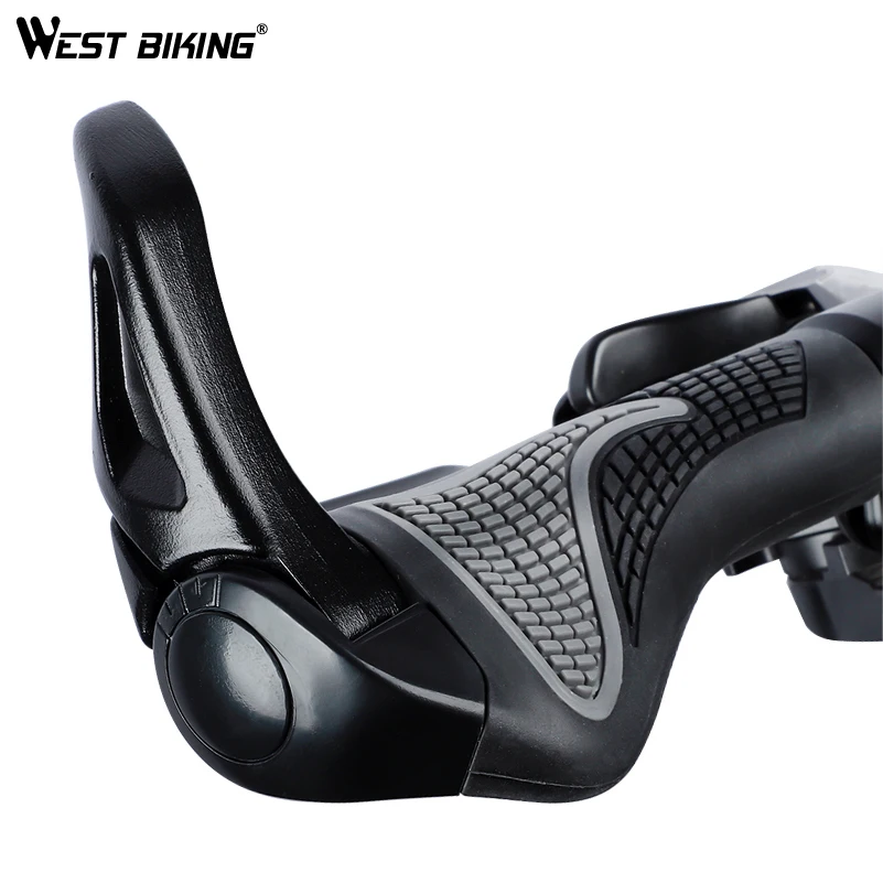 

WEST BIKING велосипед резиновые захваты с резиновой нескользящей подошвой MTB велосипед грипса на Алюминий из алюминиевого сплава для велосипеда...