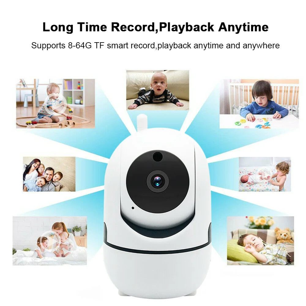 1080P WiFi IP камера сети ИК-вырез панорамирование наклона ночного видения CCTV Pet baby monitor