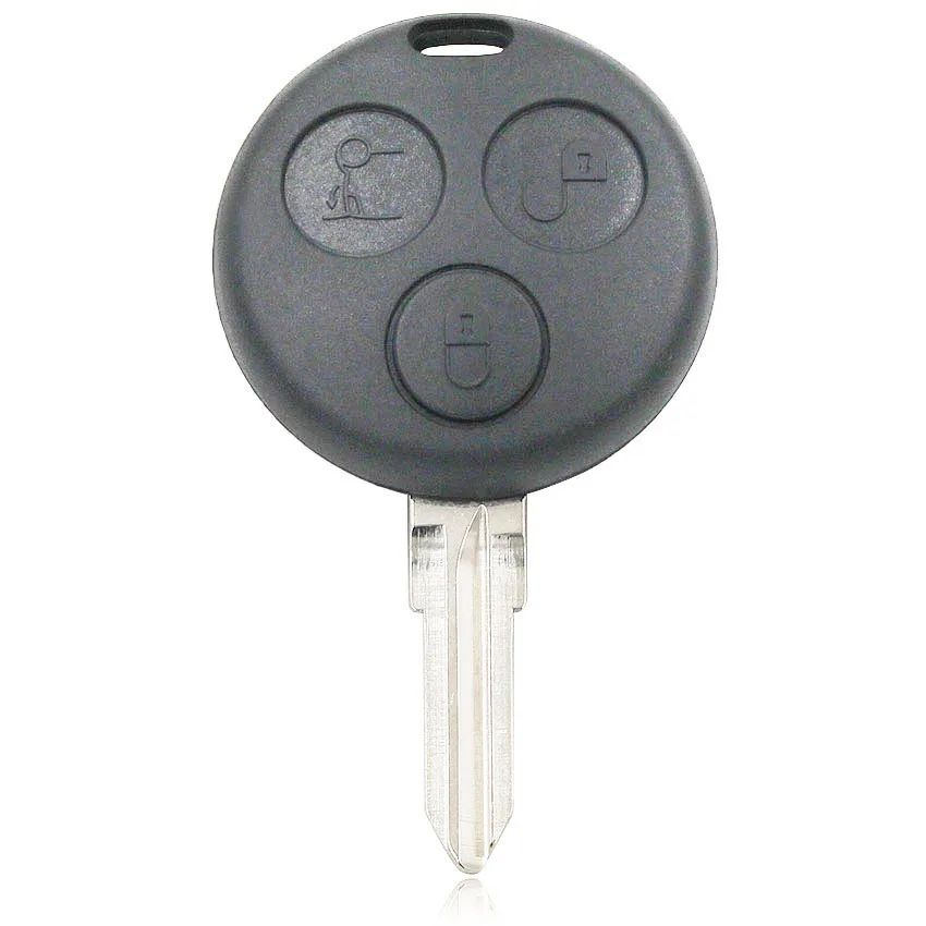 Брелок дистанционного управления с 3 кнопками 10 шт./лот 433 МГц для Benz Key Smart Fortwo Forfour