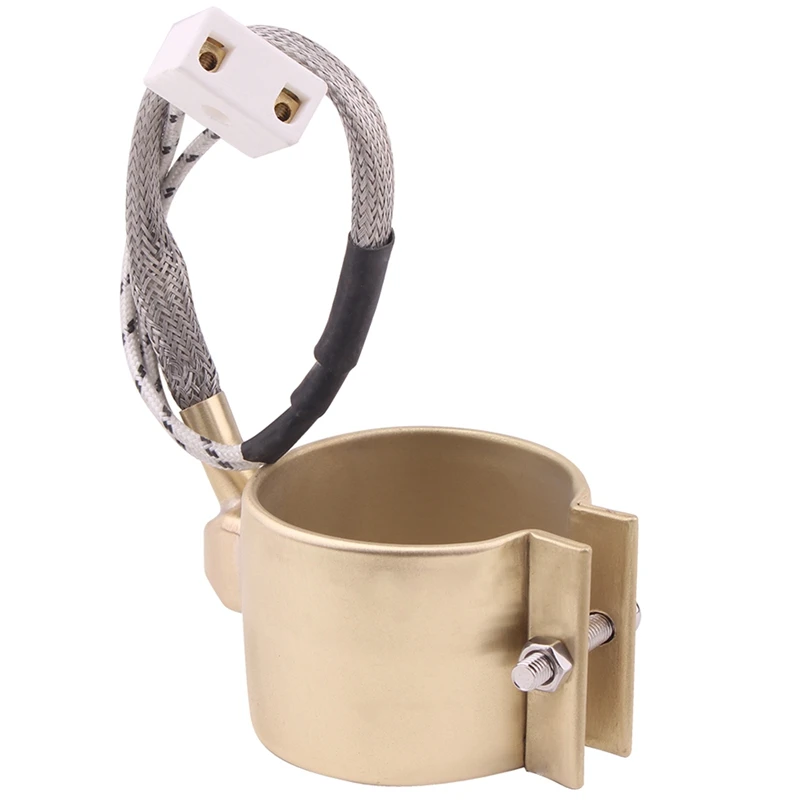 GTBL 220V 280W 50 x 40mm Brass Nozzle Belt Heating elements for Injection Molding Machine | Magnetic Induction Heaters