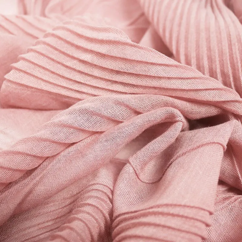 

2020 Solid Color Turban Women's Sunscreen Windproof Anti-dust Breathable Wrap Scarf Simple Wild Comfy Female Scarves M5