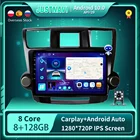 Автомагнитола JUSTNAVI для Toyota Highlander 2 XU40 2007-2013, 2din, автомобильное радио, мультимедийный плеер, стерео, Android, автомобильный Carplay, DSP Navi