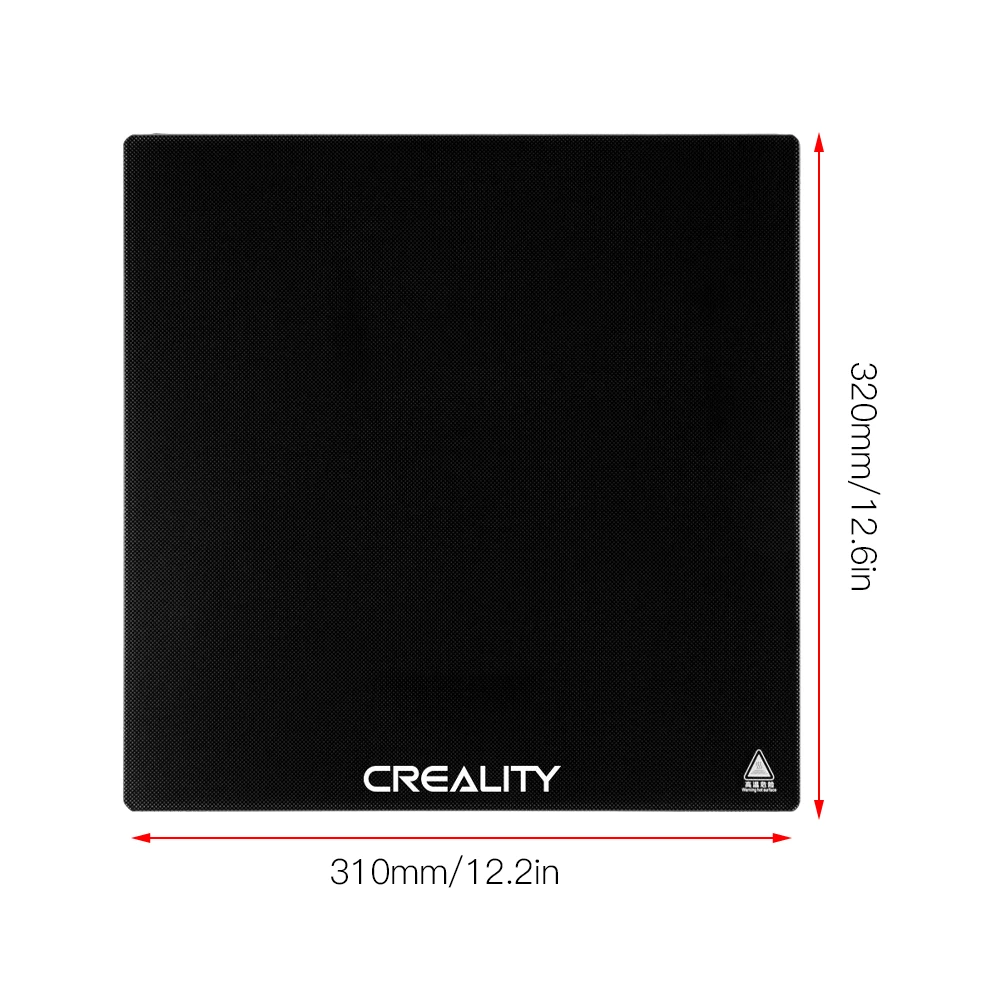 3D-Лист Creality с подогревом для наклейки кровати PRO/CR-10S оригинальный 320*310 мм/12 6 *
