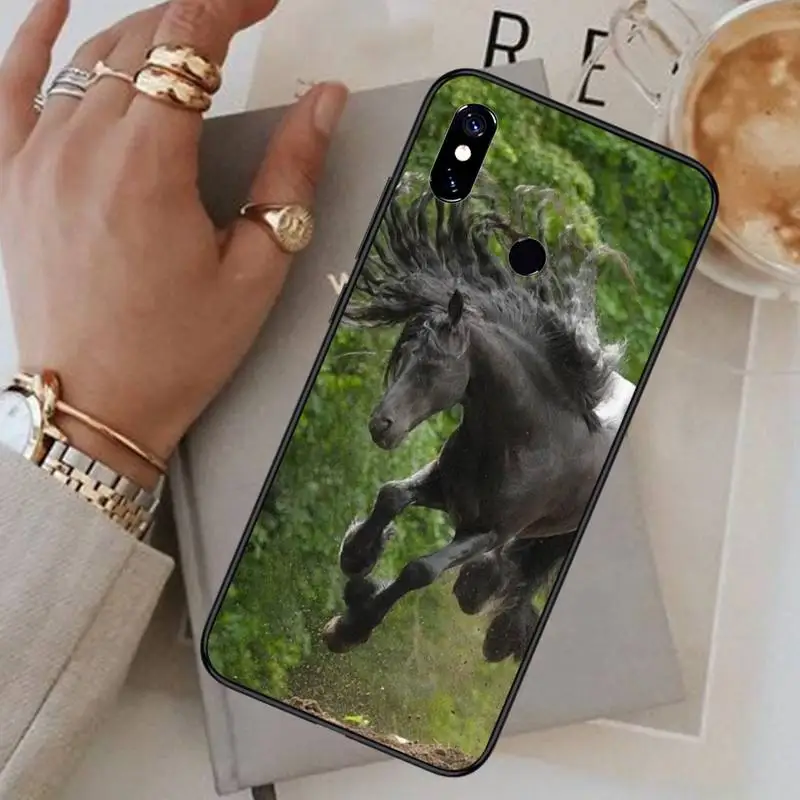 

horse Phone Case For Xiaomi Redmi note 7 8 9 pro 8T 9S Mi Note 10 Lite pro