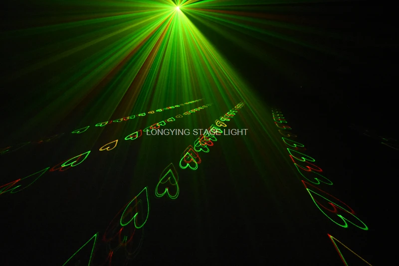 Бесплатная доставка лазерный линейный сканер RGB DMX512 430 МВт сценический прожектор