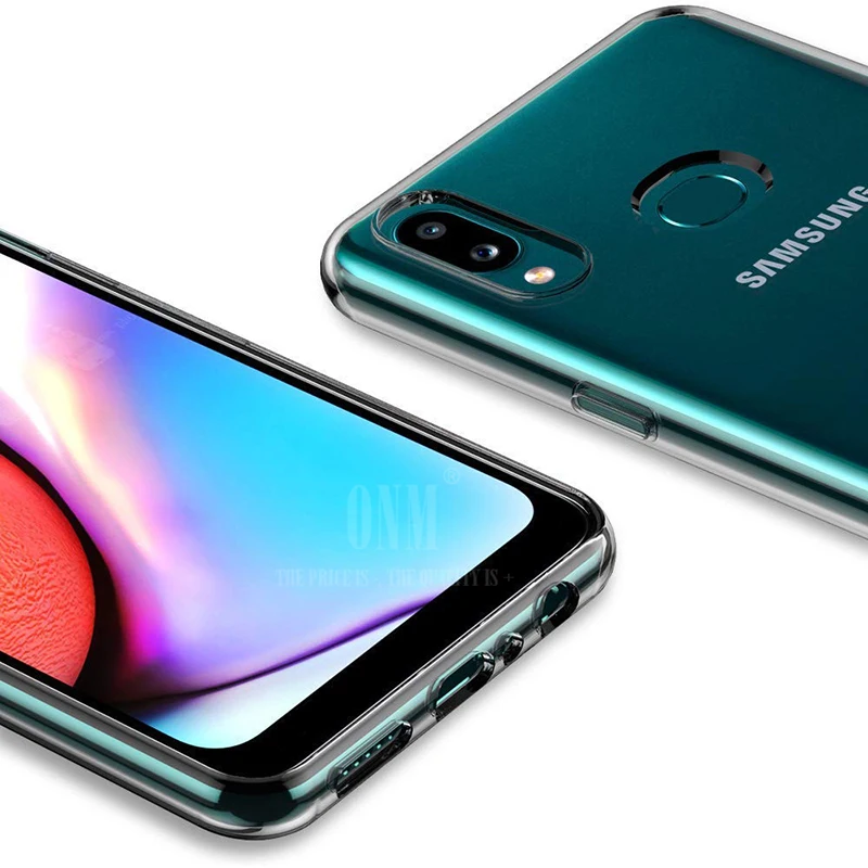 Защитное стекло 2-в-1 + чехол с полным покрытием для Samsung Galaxy A10S A10 A10E силиконовый |
