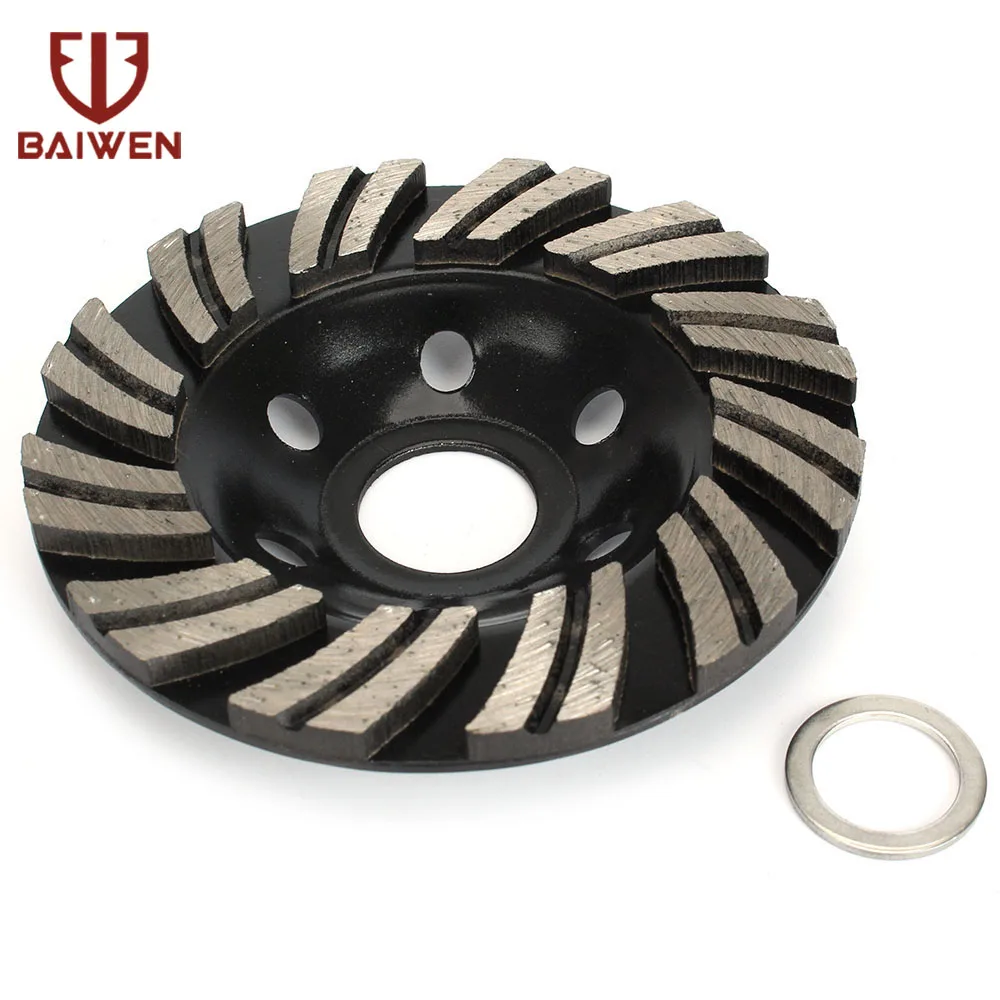 

Black 4inch 100mm Diamond Grinding Wheel Disc Bowl Shape Grinder Wheels Concrete Granite Stone Ceramics Abrasive Power Tools