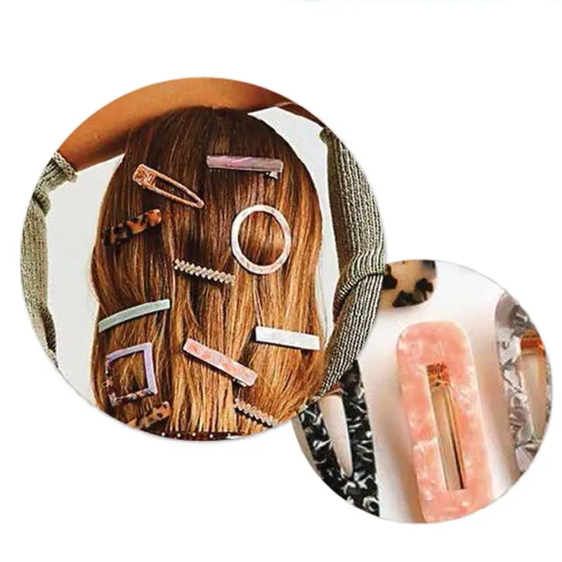 DIY Crafts Resin Silicone Epoxy Mold Hair Clip Barrette Mould Jewelry Casting |