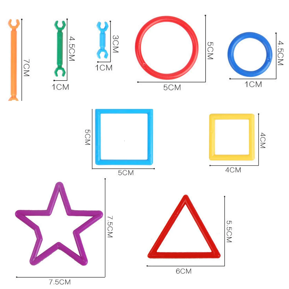 256 шт. 3D DIY модели и строительные игрушки Smart Stick Пластиковые Креативные умные для