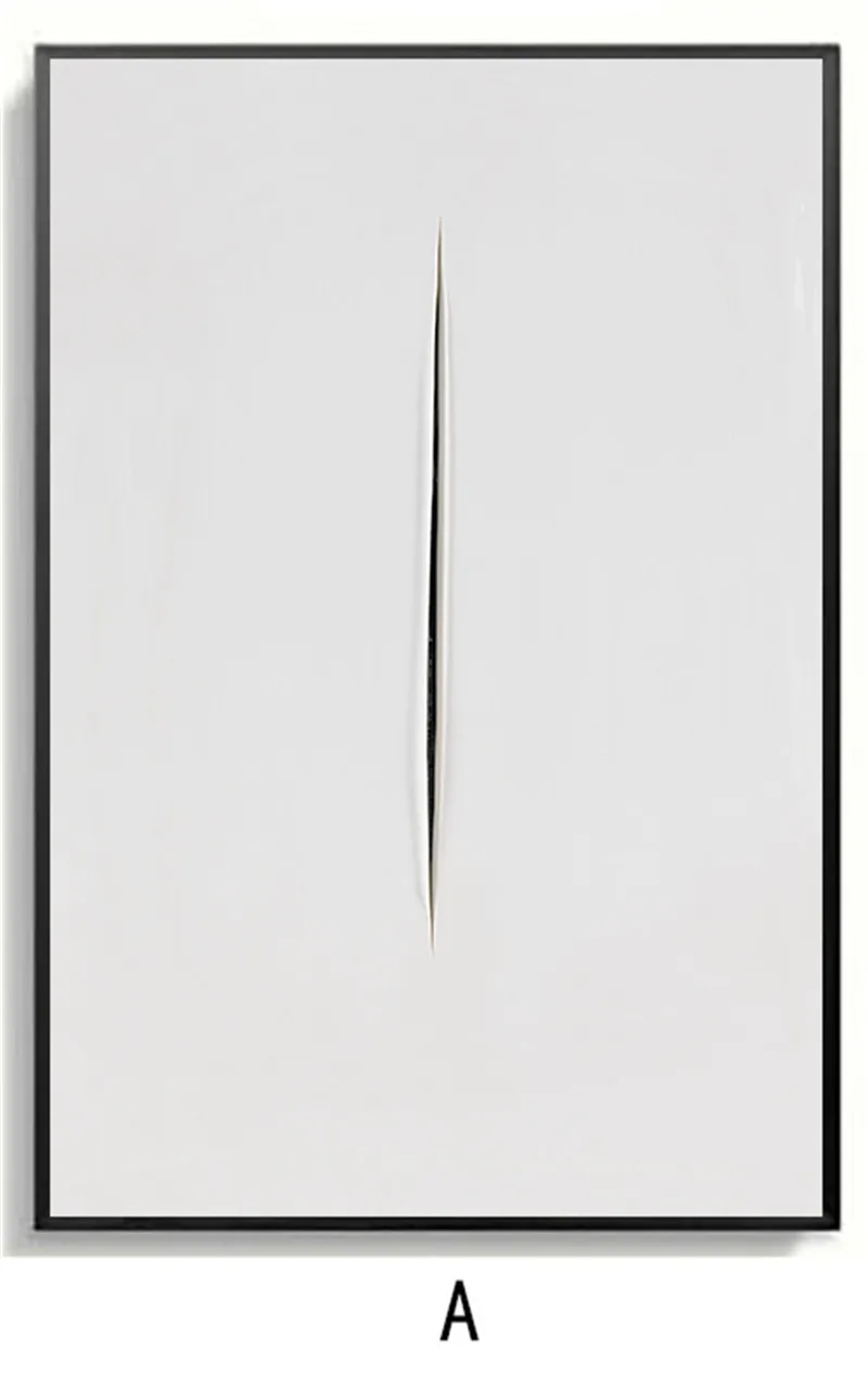 

Nordic canvas painting wall decor minimalist personality knife marks wall art pictures living room decorative posters home decor