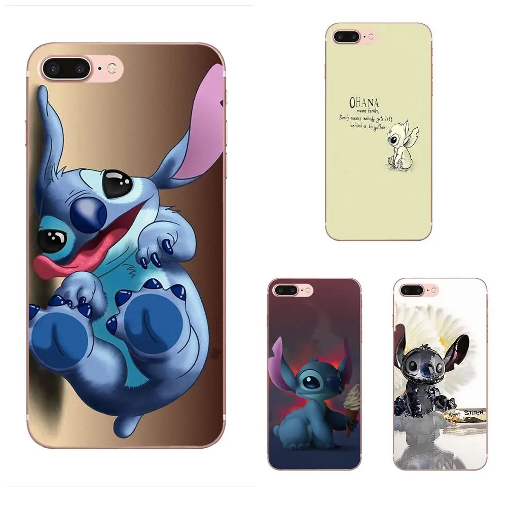 Чехол для телефона с рисунком серия &quotЛило и Стич&quot Семья Охана Galaxy Grand A3 A5 A7 A8 A9