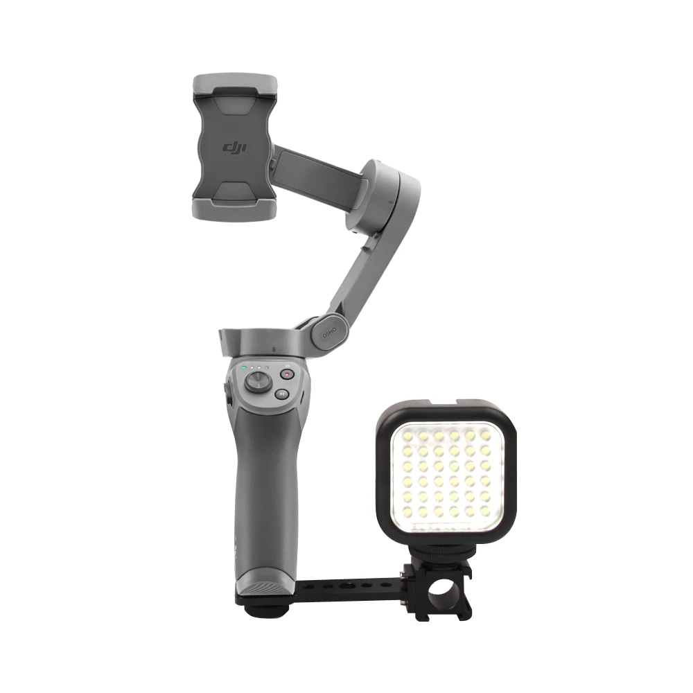 Кронштейн удлинитель Hot Shoe с адаптером 1/4 для DJI OM 4 Zhiyun Smooth OSMO MOBILE 2 3/ Gimbal ACTION Gopro 5