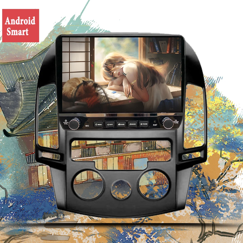 

Автомобильный мультимедийный Dvd-плеер с сенсорным экраном 10,1 дюйма, 2Din, Android 10,0, для Hyundai i30, автомобильный радиоприемник, GPS-навигация, автомо...