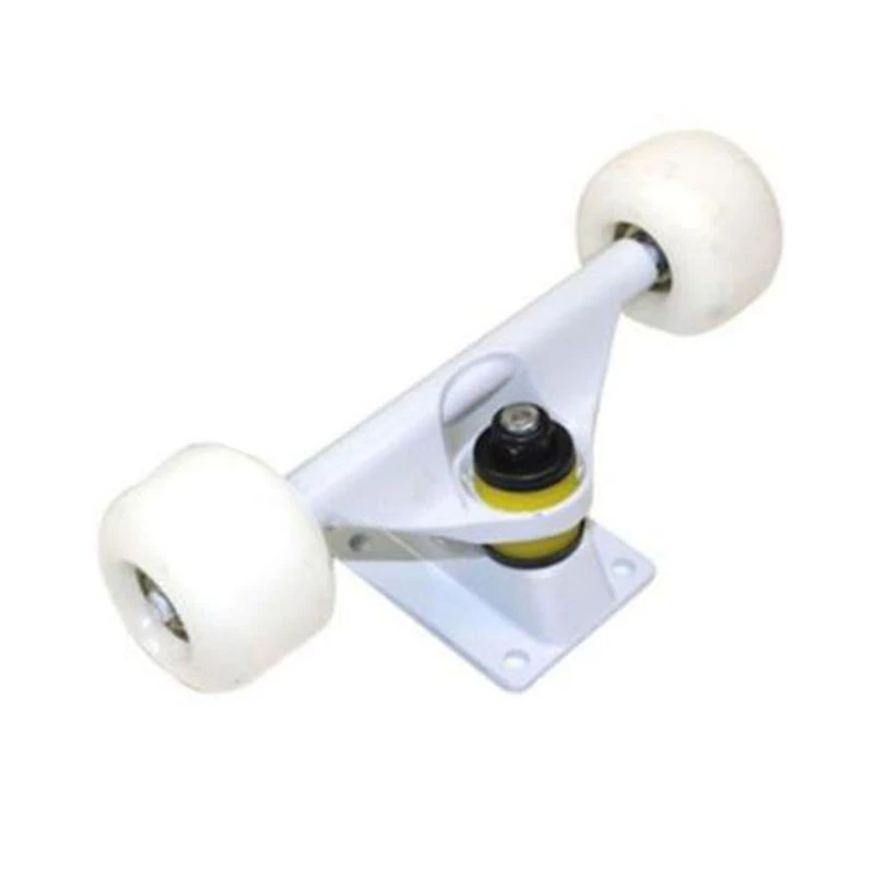 

2 Pcs Skateboard Bridge Wheels 5 Inch Skateboard Trucks Four-Wheel Skateboard Support and Wheels Parts Long Board