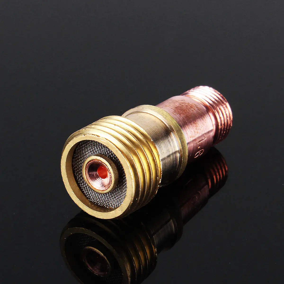 

10PCS 1.6mm TIG Welding Torch Stubby Gas Lens #12 Pyrex Cup Kit For WP-17/18/26 For Rilon, Riland, Jasic, Mitech,Longetivity