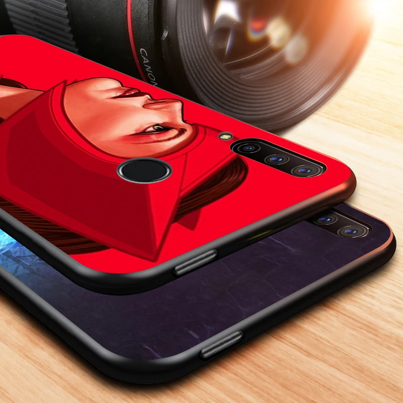 

Scarlet Witch Marvel for Huawei Honor 30 20 10 9S 9A 9C 9X 8X MAX 10 9 Lite 8A 7C 7A Pro Silicone Black Phone Case